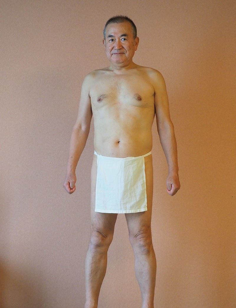 越中褌(前姿)