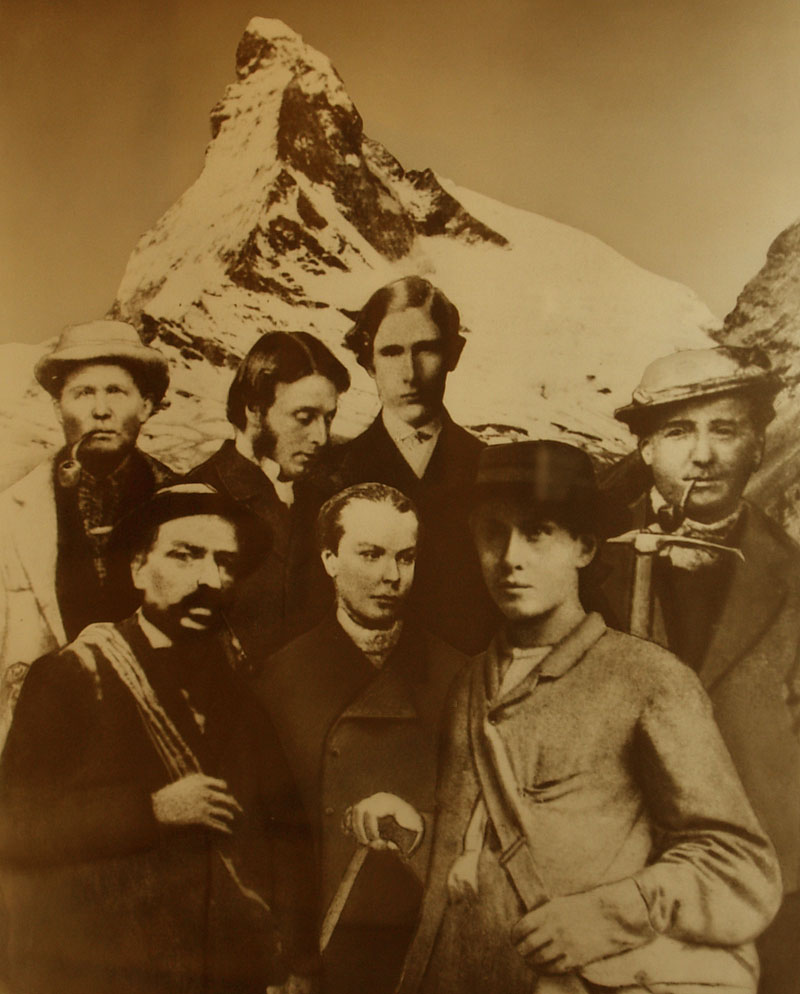 ７人のマッターホルン初登頂者たち
