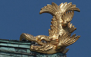 名古屋城の金鯱
