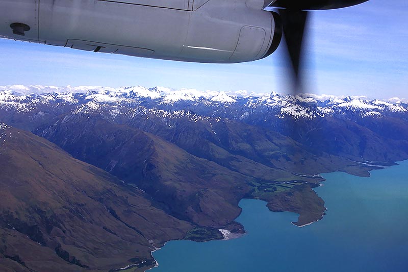 ニュージーランドの山々