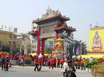中華街の入口・中華門