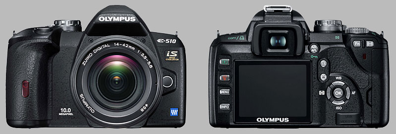 完成度No.1の一眼レフ・デジタル・カメラ OLYMPUS E-510