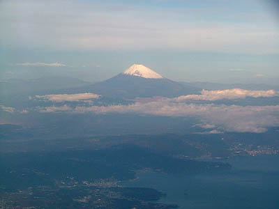 冠雪の富士山　2006.12上旬