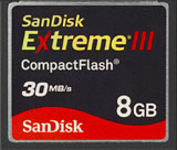 SanDisk Extreme III 8G
