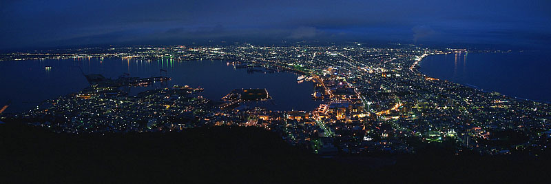 日本一の函館山の夜景