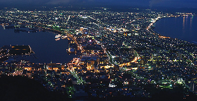 五周年：函館山の夜景