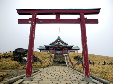駒ヶ岳頂上の箱根元宮１