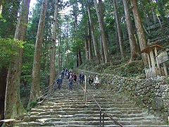 飛瀧神社の石段