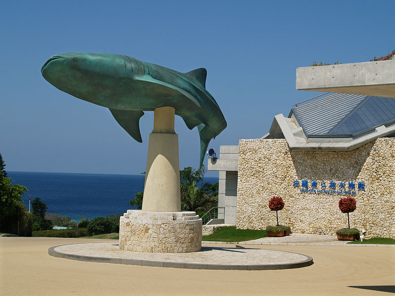 ジンベエザメが自慢の水族館