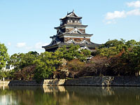 風格ある広島城の大天守