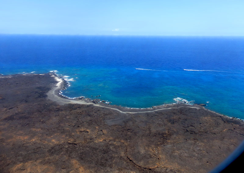 五つの溶岩台地でできたハワイ島に到着 　2013.06.16 11:29