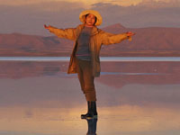天空の写し鏡/ウユニ塩湖（ボリビア）
