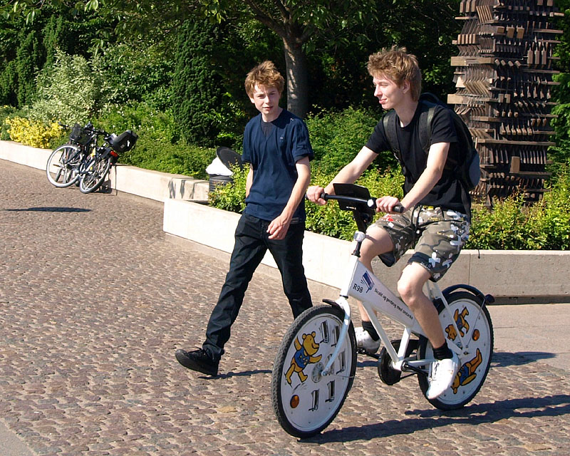 市民の足となっている自転車