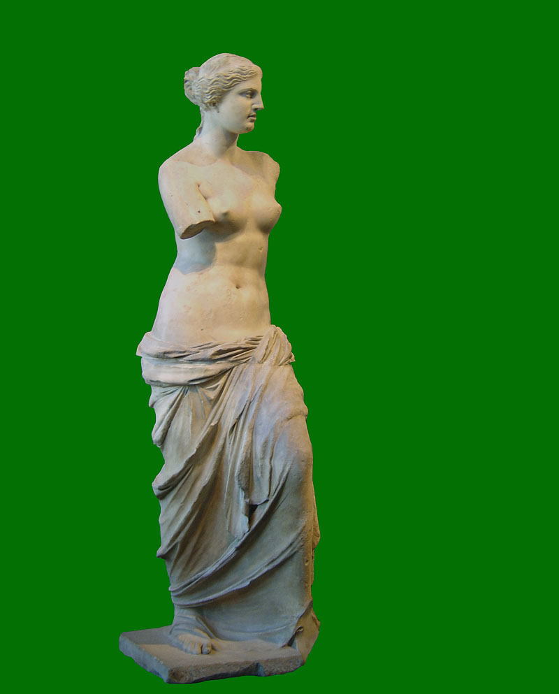 ゼウスの大理石像 ��235（紀元前130年頃） ミロス島 / ヘレニズム期彫刻の部屋