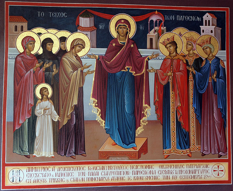 ビザンチン文化を色濃く残すギリシャ正教の宗教画
