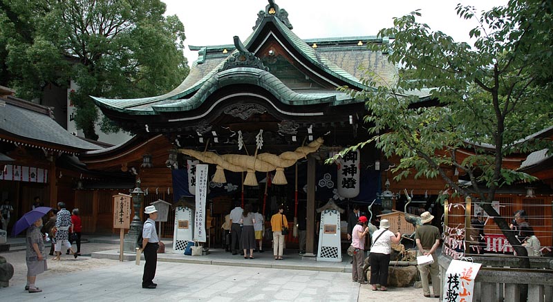 櫛田神社本殿