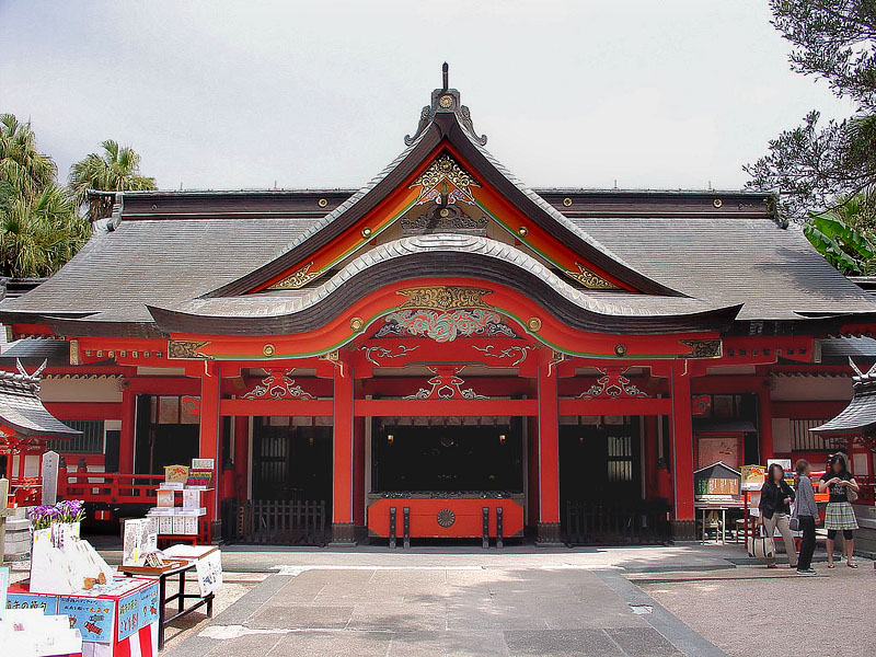 青島神社拝殿