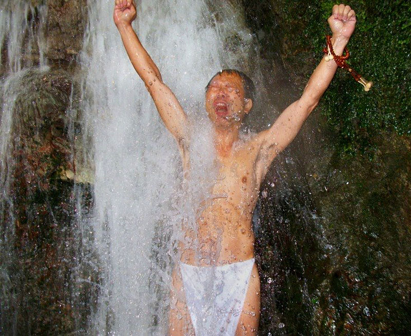 Daijoin Temple Waterfall Purification 2