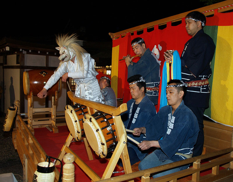 住吉神社奉納囃子「天狐」