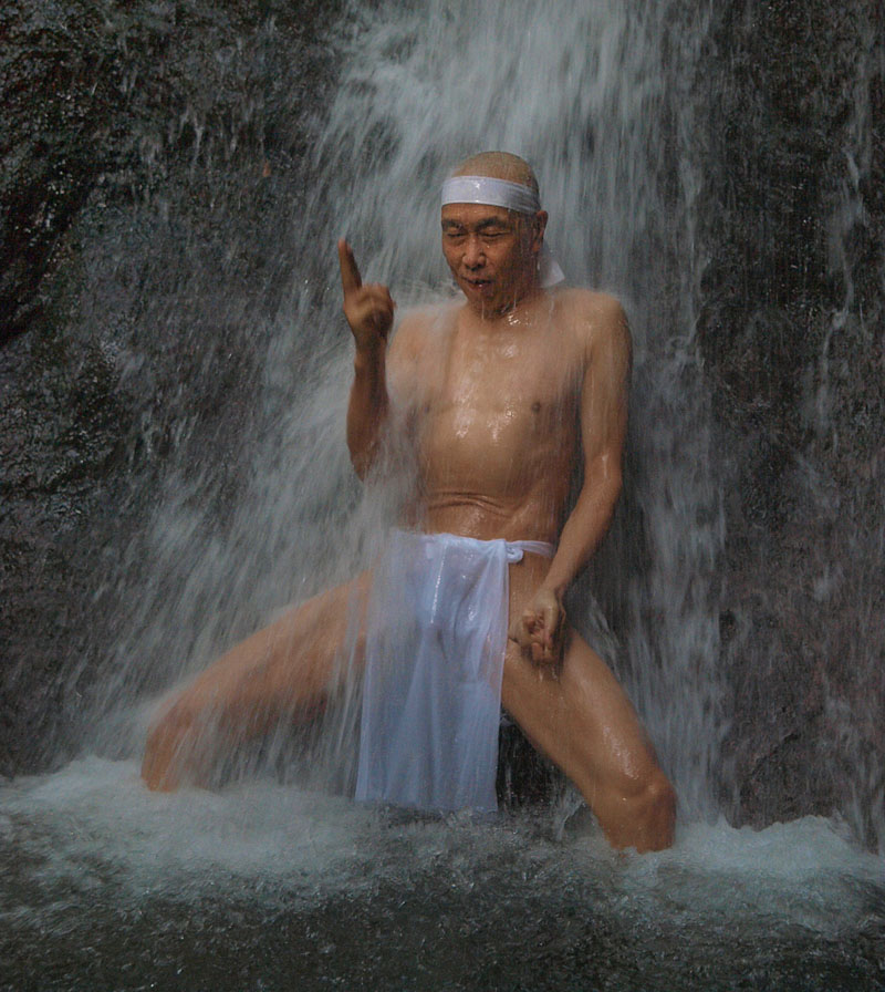 Waterfall Purification Asceticism by High Priest 2