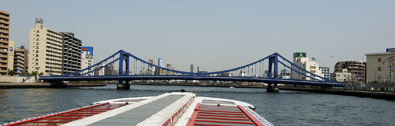 藍色の清洲橋